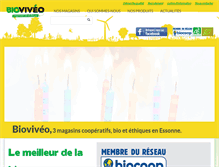 Tablet Screenshot of bioviveo.coop